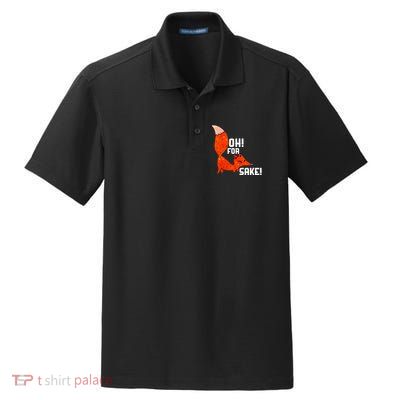 Oh For Fox Shake! Dry Zone Grid Polo