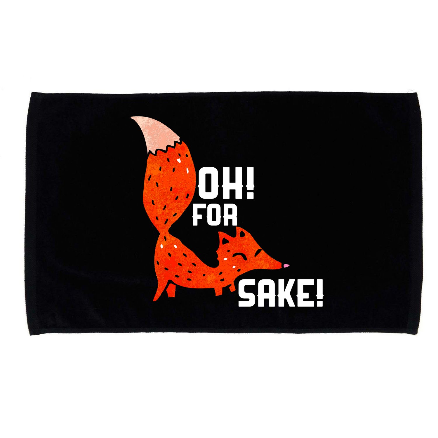 Oh For Fox Shake! Microfiber Hand Towel
