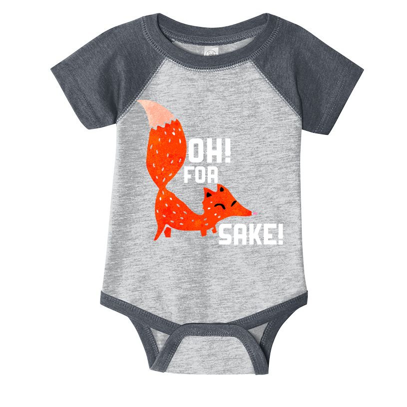 Oh For Fox Shake! Infant Baby Jersey Bodysuit