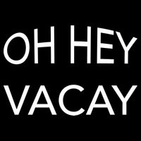 Oh Hey Vacay Cooling Performance Crew T-Shirt