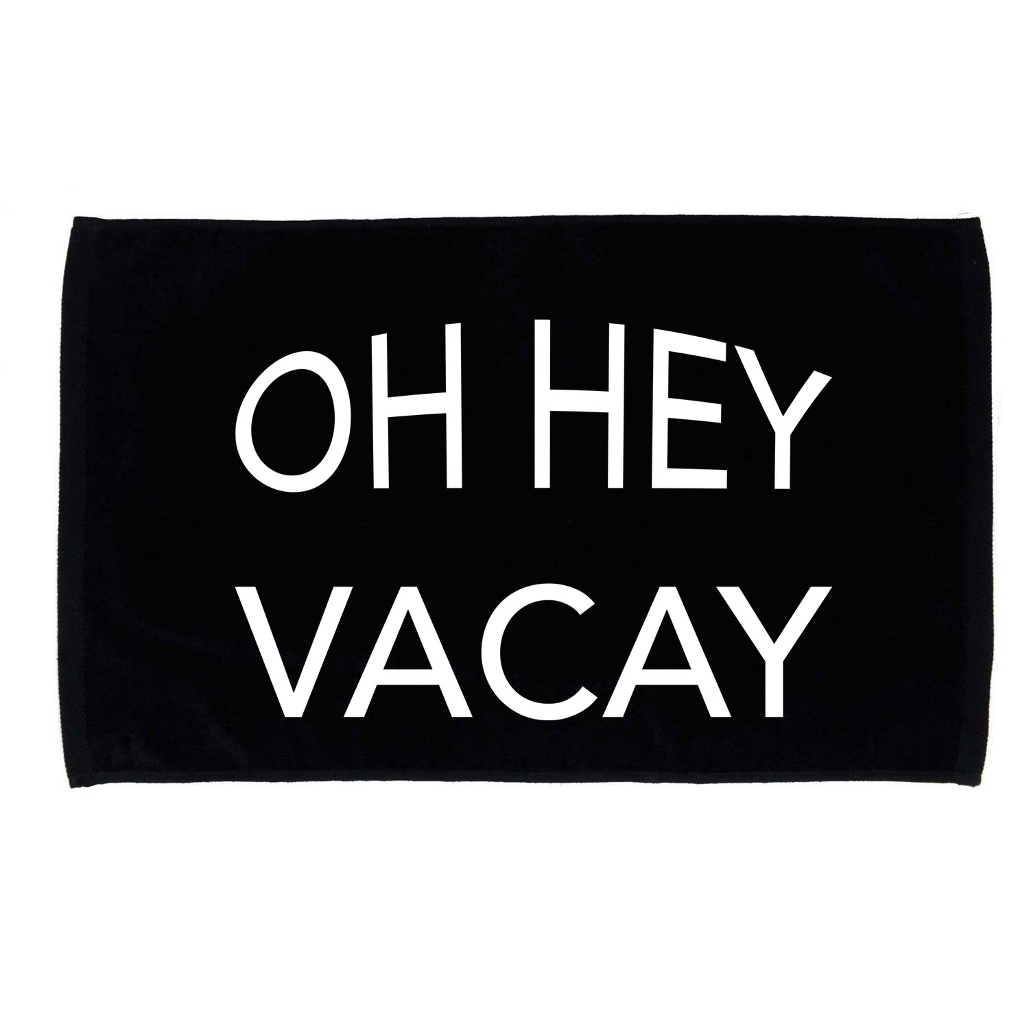 Oh Hey Vacay Microfiber Hand Towel