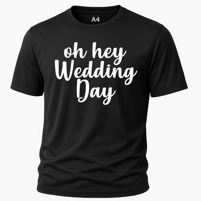 Oh Hey Wedding Day Cooling Performance Crew T-Shirt