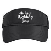 Oh Hey Wedding Day Adult Drive Performance Visor