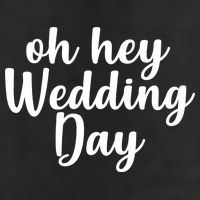 Oh Hey Wedding Day Adult Drive Performance Visor
