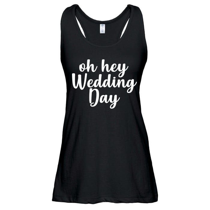 Oh Hey Wedding Day Ladies Essential Flowy Tank