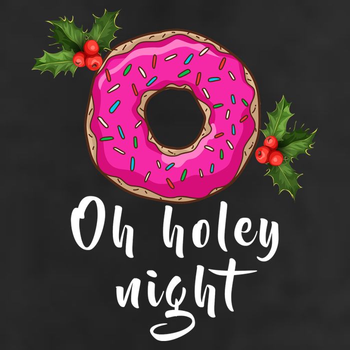 Oh Holey Night Donut 7 Panel Mesh Trucker Snapback Hat