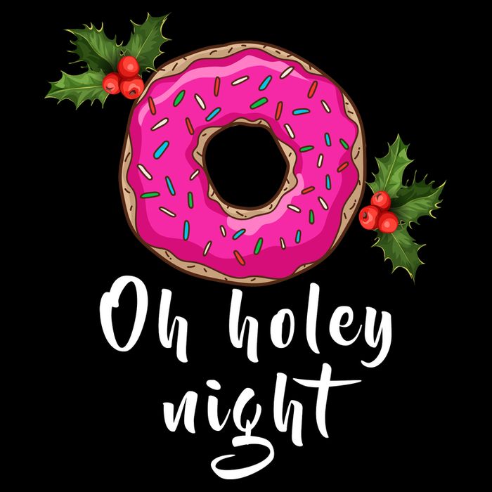 Oh Holey Night Donut Apron