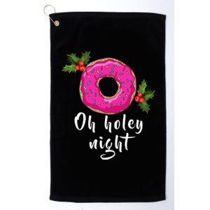 Oh Holey Night Donut Platinum Collection Golf Towel