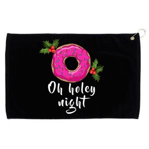 Oh Holey Night Donut Grommeted Golf Towel