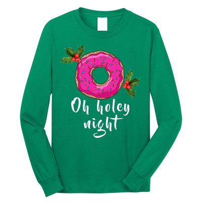 Oh Holey Night Donut Long Sleeve Shirt