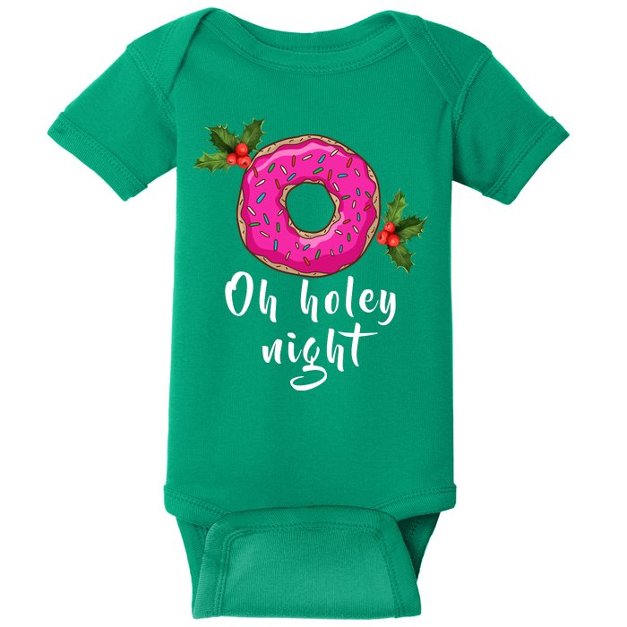 Oh Holey Night Donut Baby Bodysuit