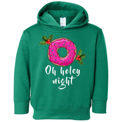 Oh Holey Night Donut Toddler Hoodie