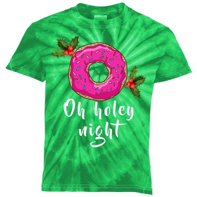 Oh Holey Night Donut Kids Tie-Dye T-Shirt