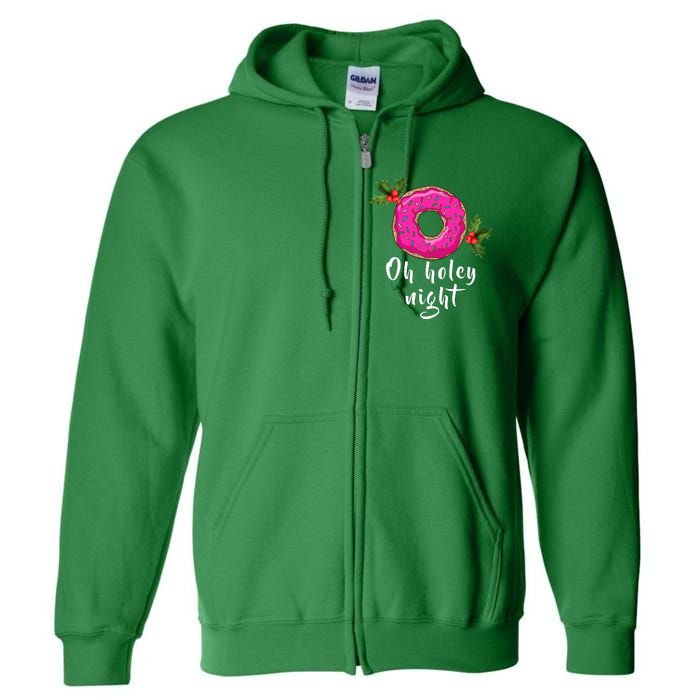 Oh Holey Night Donut Full Zip Hoodie