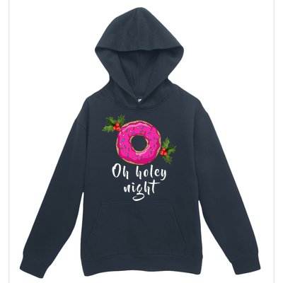 Oh Holey Night Donut Urban Pullover Hoodie