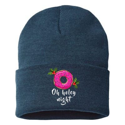 Oh Holey Night Donut Sustainable Knit Beanie