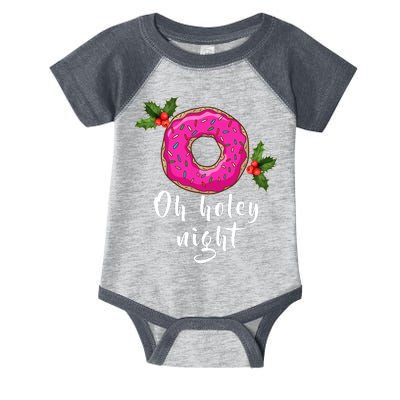 Oh Holey Night Donut Infant Baby Jersey Bodysuit