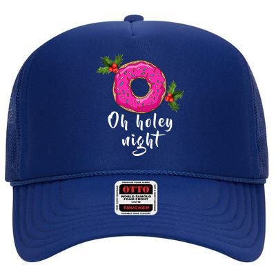 Oh Holey Night Donut High Crown Mesh Back Trucker Hat