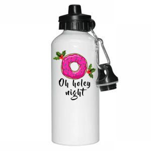 Oh Holey Night Donut Aluminum Water Bottle