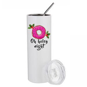 Oh Holey Night Donut Stainless Steel Tumbler