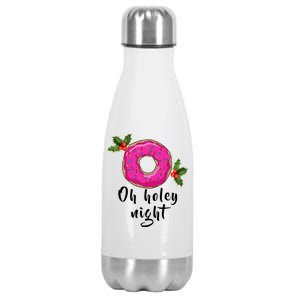 Oh Holey Night Donut Stainless Steel Insulated Water Bottle