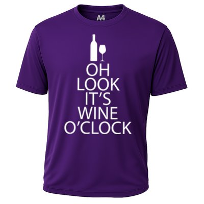 Oh Look it's Wine O'Clock Performance Shirt