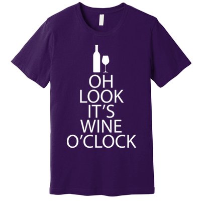 Oh Look it's Wine O'Clock Premium T-Shirt