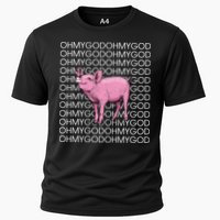Oh My God Pig Cooling Performance Crew T-Shirt