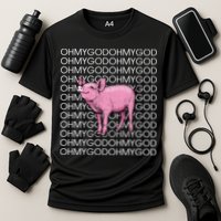 Oh My God Pig Cooling Performance Crew T-Shirt