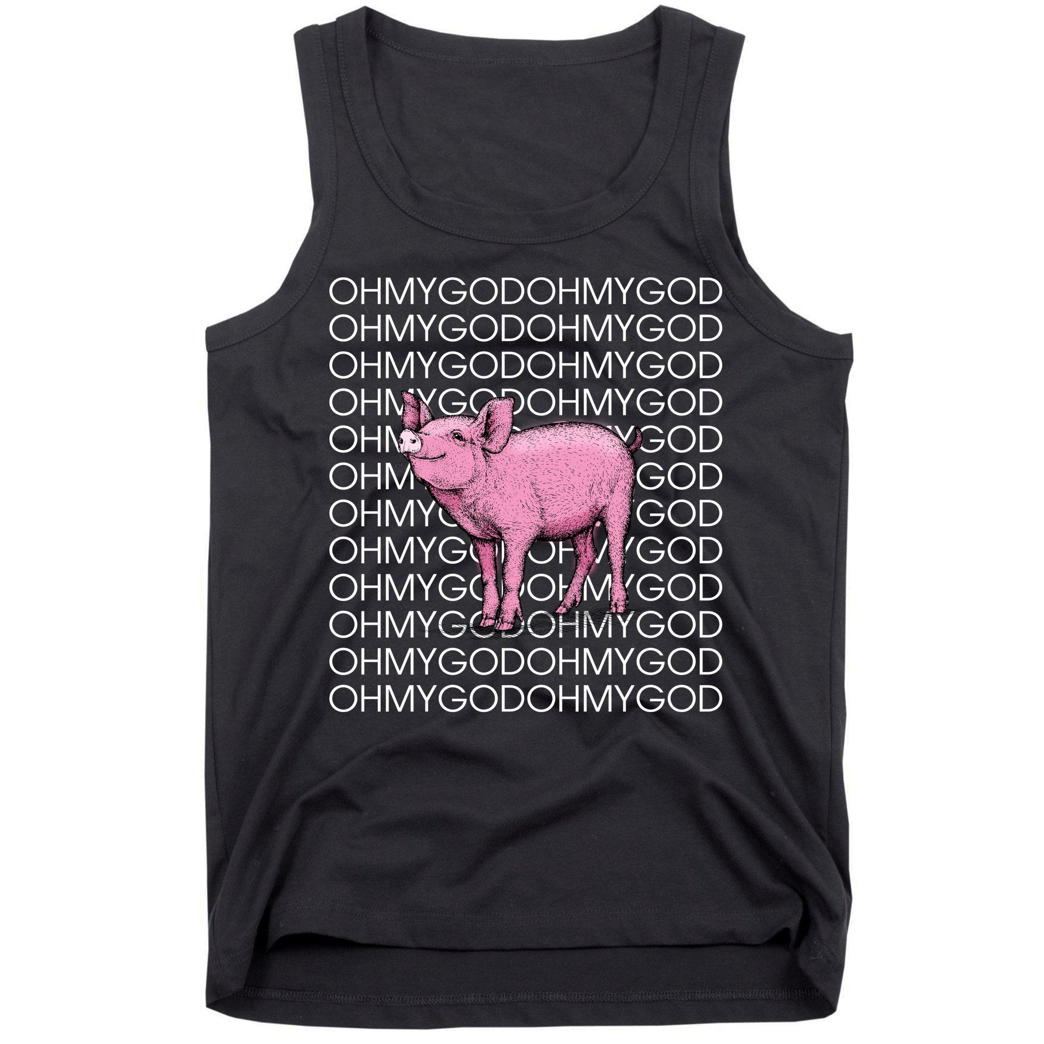 Oh My God Pig Tank Top