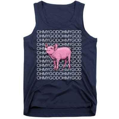 Oh My God Pig Tank Top