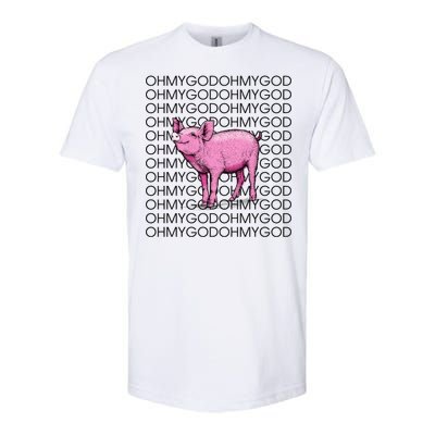 Oh My God Pig Softstyle® CVC T-Shirt