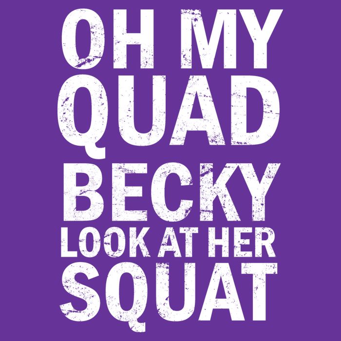 Oh My Quad Becky Look At Her Squat Toddler Hoodie