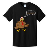 Oh Shit It's Thanksgiving Kids T-Shirt