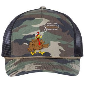 Oh Shit It's Thanksgiving Retro Rope Trucker Hat Cap