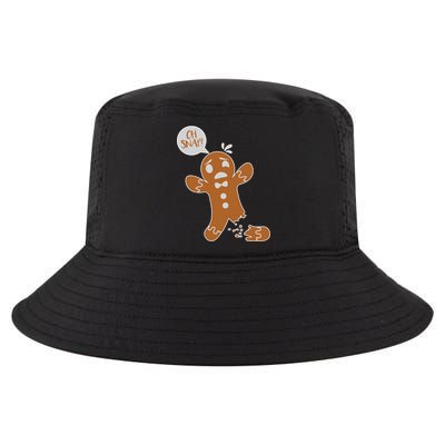 Oh Snap! Funny Gingerbread Christmas Cool Comfort Performance Bucket Hat