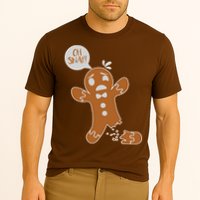 Oh Snap! Funny Gingerbread Christmas Cooling Performance Crew T-Shirt