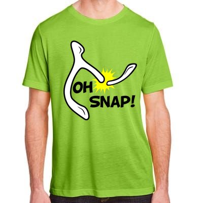 Oh Snap Lucky Wishbone Thanksgiving Adult ChromaSoft Performance T-Shirt