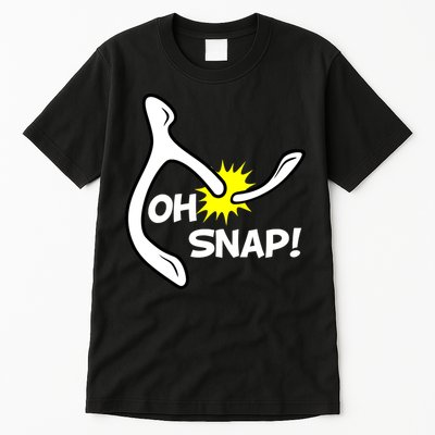 Oh Snap Lucky Wishbone Thanksgiving Tall T-Shirt