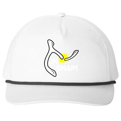 Oh Snap Lucky Wishbone Thanksgiving Snapback Five-Panel Rope Hat