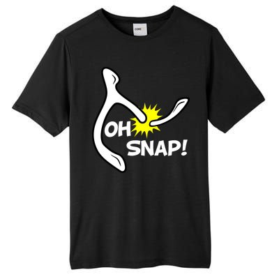 Oh Snap Lucky Wishbone Thanksgiving Tall Fusion ChromaSoft Performance T-Shirt