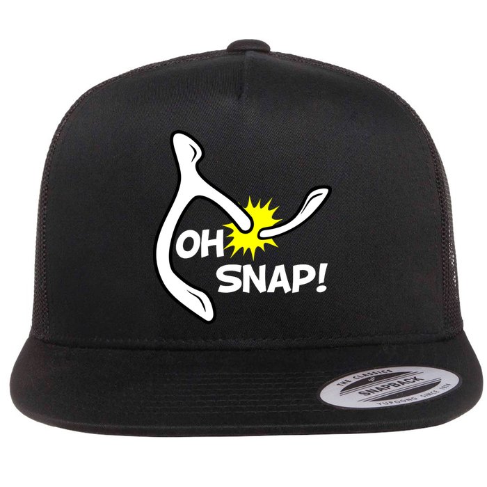 Oh Snap Lucky Wishbone Thanksgiving Flatbill Hat