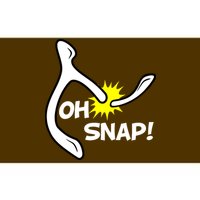 Oh Snap Lucky Wishbone Thanksgiving Bumper Sticker