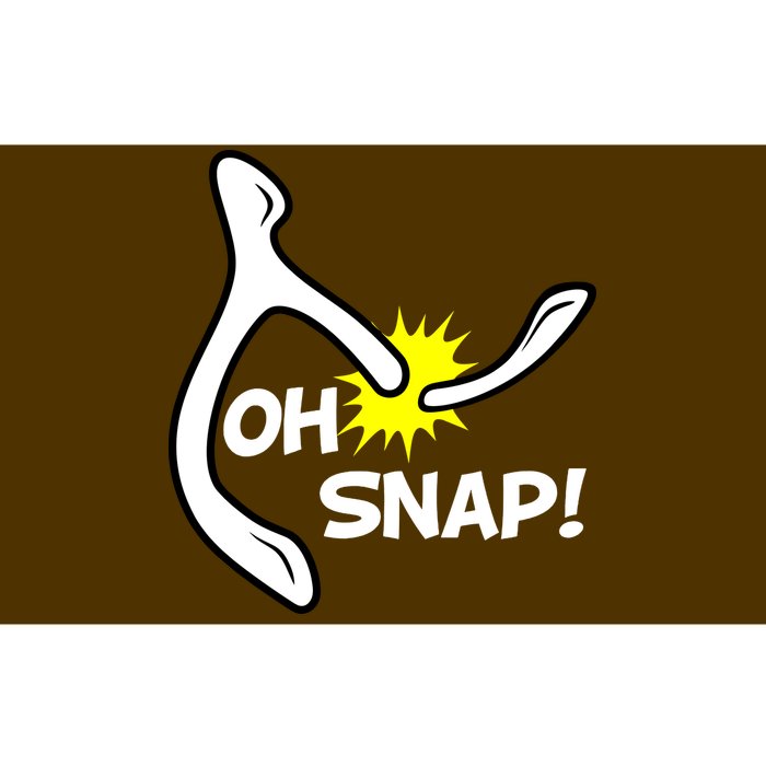 Oh Snap Lucky Wishbone Thanksgiving Bumper Sticker