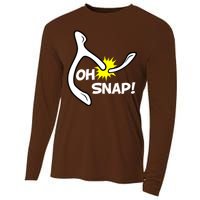 Oh Snap Lucky Wishbone Thanksgiving Cooling Performance Long Sleeve Crew