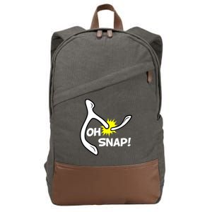 Oh Snap Lucky Wishbone Thanksgiving Cotton Canvas Backpack