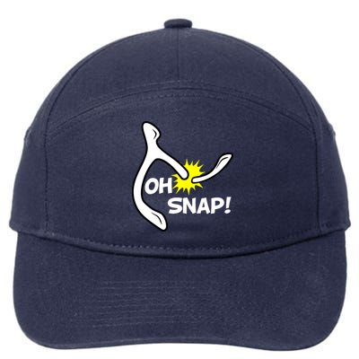 Oh Snap Lucky Wishbone Thanksgiving 7-Panel Snapback Hat