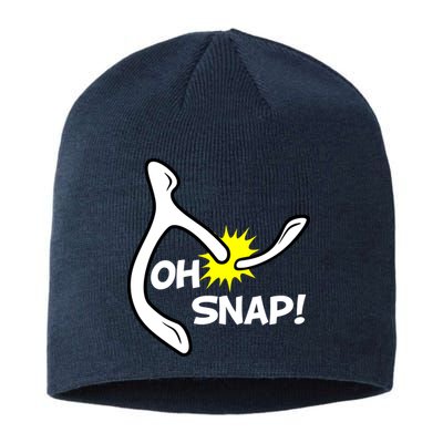 Oh Snap Lucky Wishbone Thanksgiving Sustainable Beanie