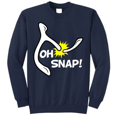 Oh Snap Lucky Wishbone Thanksgiving Tall Sweatshirt