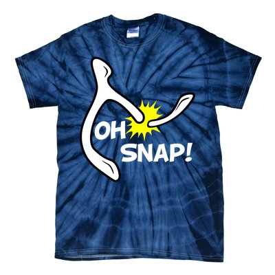 Oh Snap Lucky Wishbone Thanksgiving Tie-Dye T-Shirt